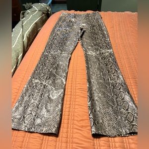 B.B Dakota snake print pants